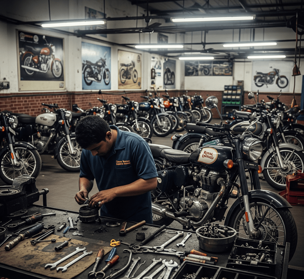 My first Job – a&nbsp;Mechanic.